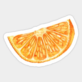 slice of orange Sticker
